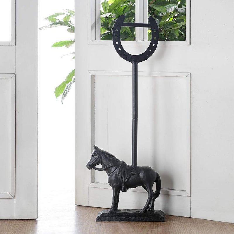 SPI Horse and Horseshoe Doorstop - Image 3